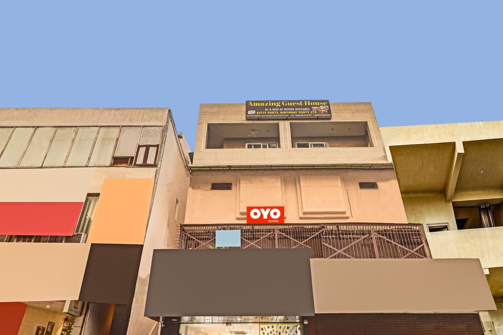 Hotel O Amazing Guest House New Delhi Bagian luar foto