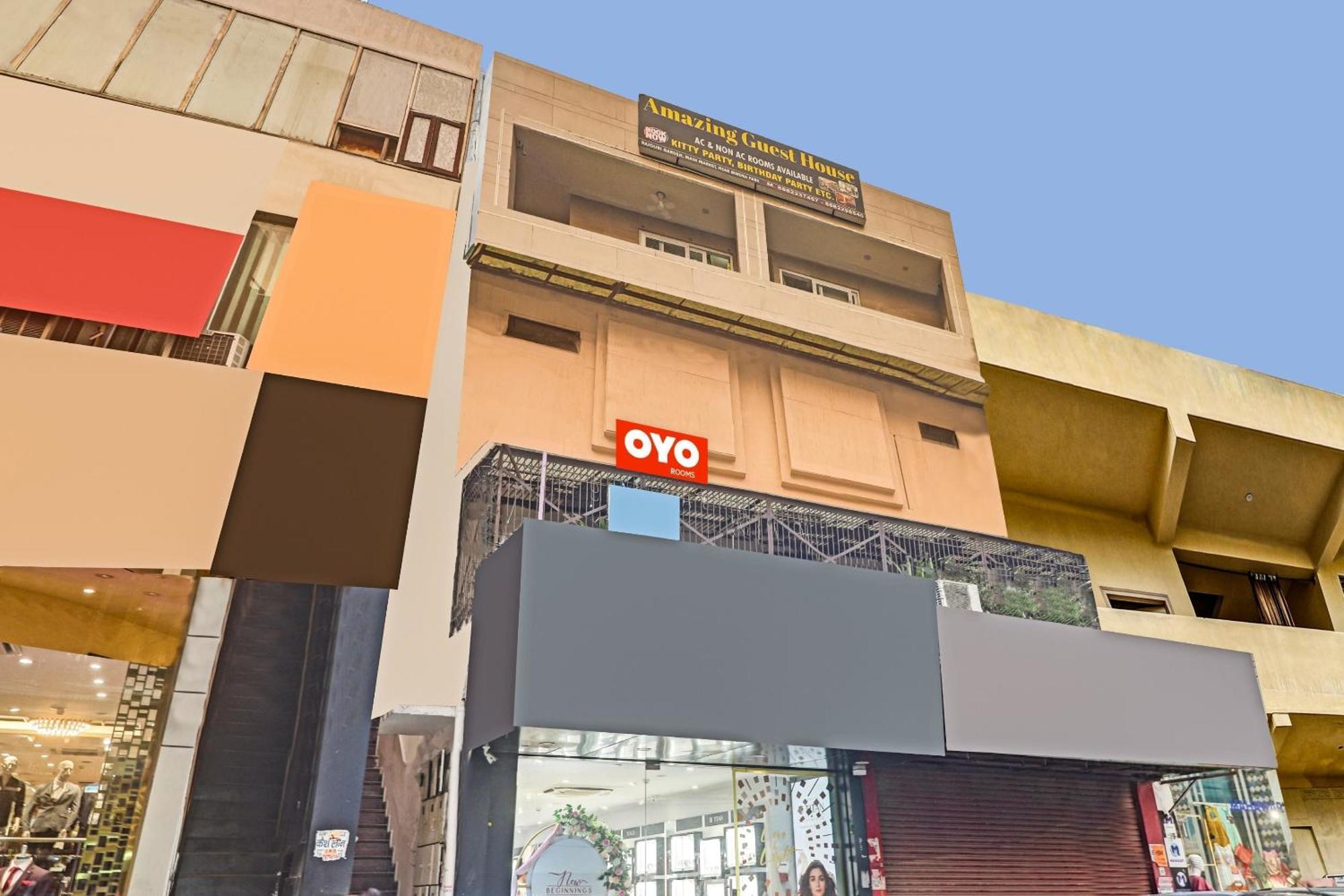 Hotel O Amazing Guest House New Delhi Bagian luar foto